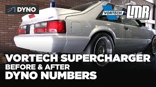 Fox Body Mustang Vortech Supercharger Dyno [upl. by Berk377]