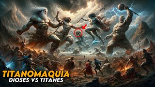 La Titanomaquia La guerra de Dioses y Titanes por el Dominio del Mundo [upl. by Leibrag508]