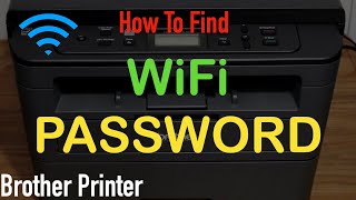 Brother Printer WiFi Password [upl. by Rohpotsirhc299]