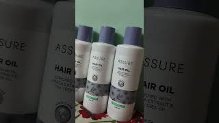 Assure hair oil newsong hairoil youtube [upl. by Compton]