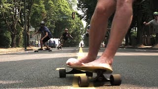 PINTAIL LONGBOARDS ON A CLOSED ROAD [upl. by Schlesinger]