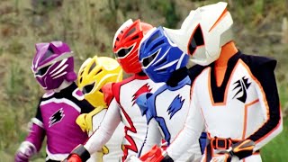 Jungle Fury Rangers Vs Lepus  Power Rangers Jungle Fury  Power Month  Power Rangers Official [upl. by Atalaya685]