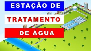 Como funciona uma estação de tratamento de água  ETA Tour virtual [upl. by Stanislas]