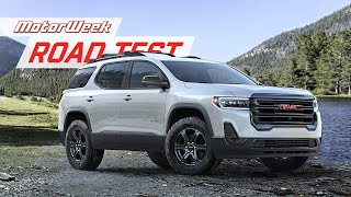 2020 GMC Acadia Gets a Rugged Look with AT4 Trim  MotorWeek Road Test [upl. by Gnihc]