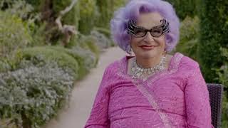 Dame Edna Absolutely Fabulous Interview [upl. by Yrojram]