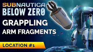 Prawn Suit Grappling Arm Fragments Location  Subnautica Below Zero [upl. by Enimrac]