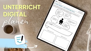 Digitaler Unterrichtsplaner  Unterricht digital auf dem Tablet planen 👩🏼‍💻 [upl. by Reivax]