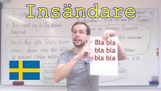 Argumenterande text  insändare [upl. by Suedaht383]