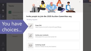 How to invite people to Microsoft Teams [upl. by Ikuy583]