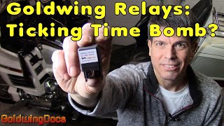 Goldwing Relays A ticking time bomb How to replace them [upl. by Ahtilat]