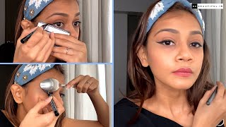 How to Apply Cat Eyeliner  Eye Makeup Tutorial For Cat Eye Look  Eye Makeup Hack  Be Beautiful [upl. by Akiemaj]