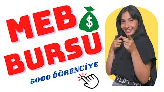 MEB BURSU  5000 ÖĞRENCİYE ÖĞRETMENLİK BURSU [upl. by Ard913]