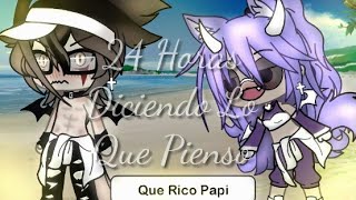 24 Horas Diciendo Lo Que Pienso Nayely Gacha [upl. by Clyve]