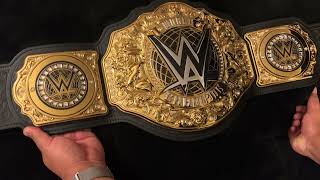 WWE World Heavyweight Championship Unboxing [upl. by Justina]