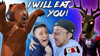 Hide amp Seek Savage BEAR Edition I WILL EAT YOU FGTeeV Boys Multiplayer Game [upl. by Apfelstadt]