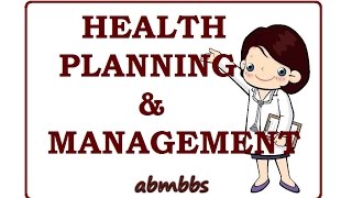 Health Planning amp Management Community Medicine [upl. by Balfore]