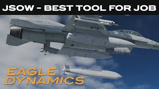 DCS F16C Viper  JSOW Use Cases [upl. by Deadman]