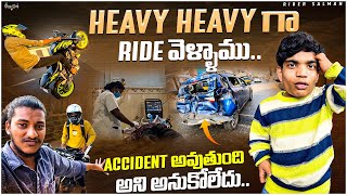 Accident అయింది మన Subcriber కి😣Ring Riyaz Bike లో Dubai Ride😆ridersalmanringriyaztrendinglike [upl. by Eniowtna]