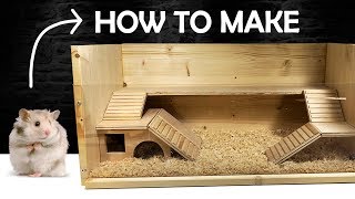 How to make a Hamster House  DIY Pet House  Rat House [upl. by Enyalahs964]