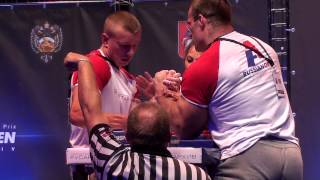 Zhokh Vs Cyplenkov A1 Russian Open 2013 Part38 Left Hand [upl. by Hayouqes]