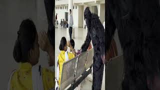 Gorilla Attack  Gorilla Prank In Public😍😁😘 shorts [upl. by Netsyrc]