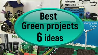 Green project ideas  Environmental protection and awareness models  Save Earth science projects [upl. by Azmuh159]