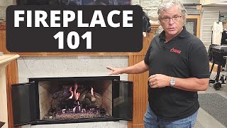 Gas Fireplace 101  Vented VentFree amp Direct Vent Gas Fireplaces Explained [upl. by Auqinaj]