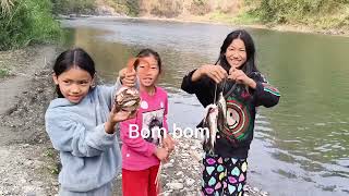 Journey to village Mungya taking my nieces to Doyang River their first experience [upl. by Rufford589]