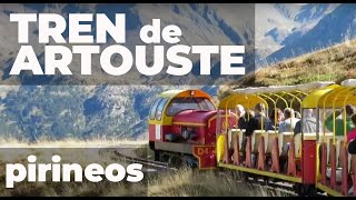 Tren de Artouste Tren de montaña Pirineos [upl. by Arotak181]