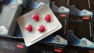 VIGORE 100mg Red Tablets Sildenafil Citrate Tablers IP 100mg M S khan Pharmacy and pharma clinic [upl. by Marl]