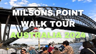 MILSONS POINT WALK TOUR [upl. by Nellac429]