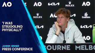 Jannik Sinner Press Conference  Australian Open 2025 Fourth Round [upl. by Lednek]