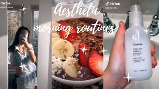 Aesthetic Morning Routines ☀️  TikTok compilation 2021 ✨ [upl. by Kariotta]