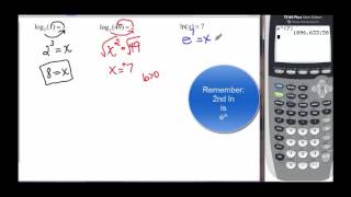 11038 Solving Logs and Exponentials Part 3 of 4 [upl. by Amadas399]