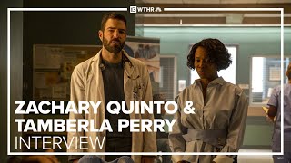 Zachary Quinto Tamberla Perry preview NBCs new medical drama Brilliant Minds [upl. by Tomasina]