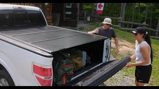 CW Ltd Fold Back 20 Tonneau Cover Feature Video [upl. by Athalie]