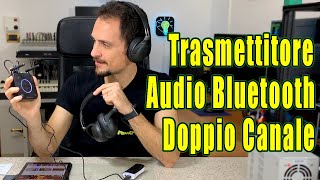 Due Cuffie ed un Bluetooth Ascoltiamo la TV senza fili in coppia e senza Latenza [upl. by Anahsed]