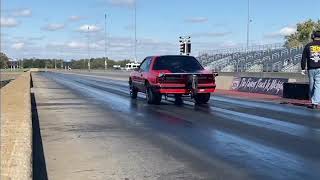 First track day 53 LS Swapped Foxbody Mustang s480 80mm Turbo 1000hp [upl. by Nekial]