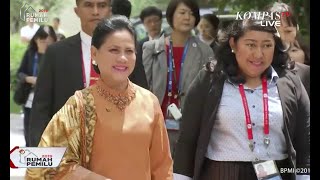 Tampil Berbeda Iriana Jokowi Berbusana Nasional di KTT G20 [upl. by Naves]