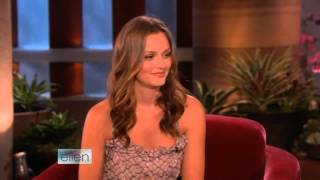 Leighton Meester On Ellen 24042009  LEGENDADO [upl. by Aehta]