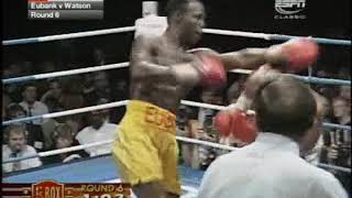 Chris EubankMichael Watson I highlights boxing video [upl. by Amorita196]