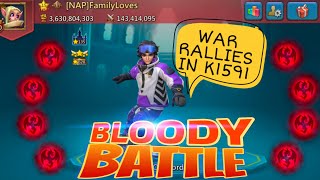 BACK TO BACK WAR RALLIES IN K1591  HEAVY LEAD lordsmobile [upl. by Uaeb]