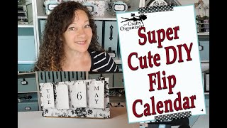 DIY Flip Calendar  4 options for you to make [upl. by Akinnor751]