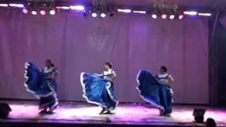 El Salvador Folk Dance  Salvadoran Xuc  South America Latino Festival Federation Square [upl. by Neeluj]