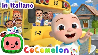 Le ruote del bus  CoComelon Italiano  Canzoni per Bambini [upl. by Alcot837]