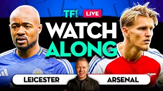 LEICESTER vs ARSENAL LIVE Watchalong with Mark GOLDBRIDGE [upl. by Jet]