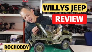 Willys Jeep crawler is so scale  Rochobby MB Scaler review [upl. by Muraida]