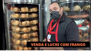 Como Vender Frango Assado Um Dia de Trabalho Completo [upl. by Neurath]