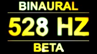 PURE 528HZ BINAURAL BEATS 🔊  8D  BETA [upl. by Robbi]