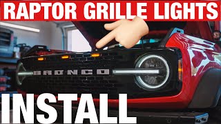 How to wire Raptor Lights on Ford Bronco [upl. by Nolaj784]